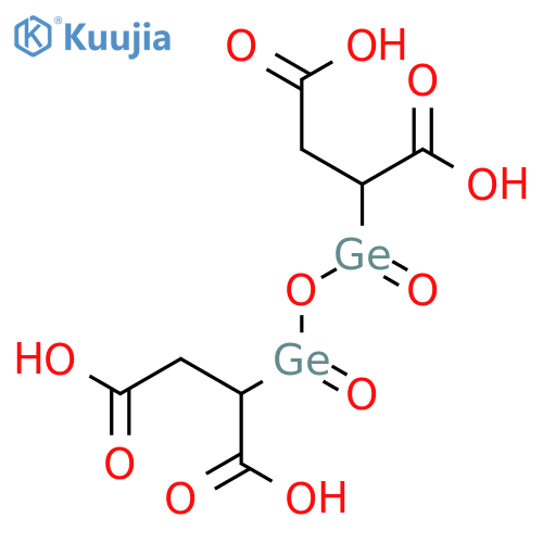 Butanedioic acid, 2,2'-(1,3-dioxo-1,3-digermoxanediyl)bis- structure