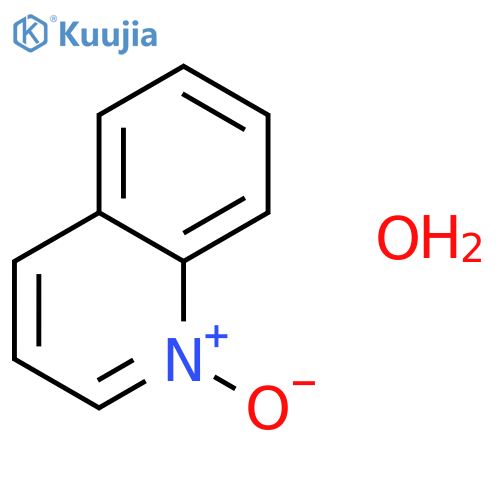 Quinoline N-oxide hydrate structure