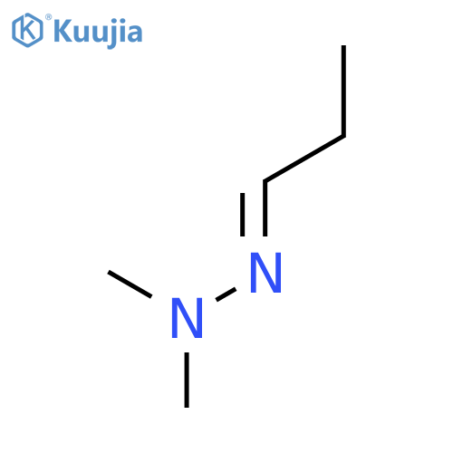 Propanal, dimethylhydrazone, (E)- structure