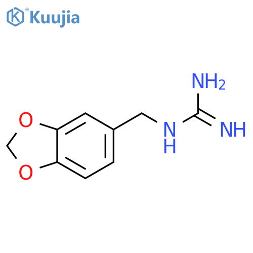 N-(1,3-Benzodioxol-5-ylmethyl)guanidine compound with sulfuric acid (2:1) structure