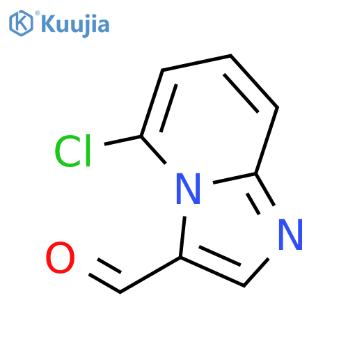 Imidazo[1,2-a]pyridine-3-carboxaldehyde, 5-chloro- structure