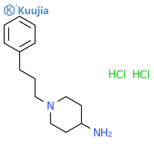 1-(3-phenylpropyl)piperidin-4-amine dihydrochloride structure