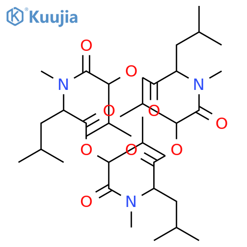 Cyclo[(2R)-2-hydroxy-3-methylbutanoyl-N-methyl-L-leucyl-(2R)-2-hydroxy-3-methylbutanoyl-N-methyl-L-leucyl-(2R)-2-hydroxy-3-methylbutanoyl-N-methyl-L-leucyl] structure