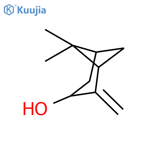(1R,3S,5R)-6,6-dimethyl-2-methylidenebicyclo[3.1.1]heptan-3-ol structure