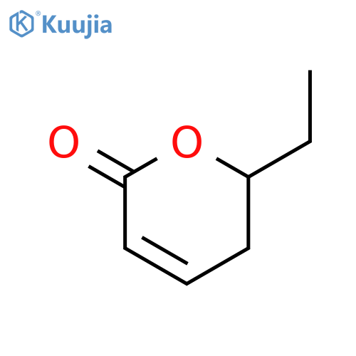 2H-Pyran-2-one, 6-ethyl-5,6-dihydro- structure