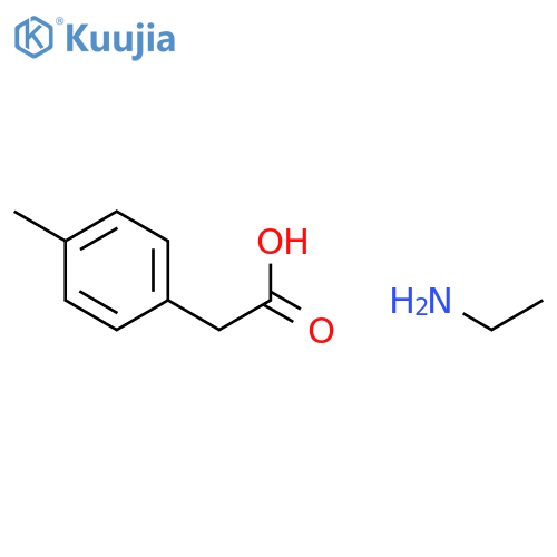 (4-Methylphenyl)acetic acid-ethanamine (1:1) structure
