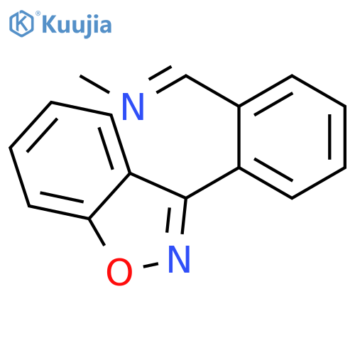 Methanamine, N-[[2-(1,2-benzisoxazol-3-yl)phenyl]methylene]- structure