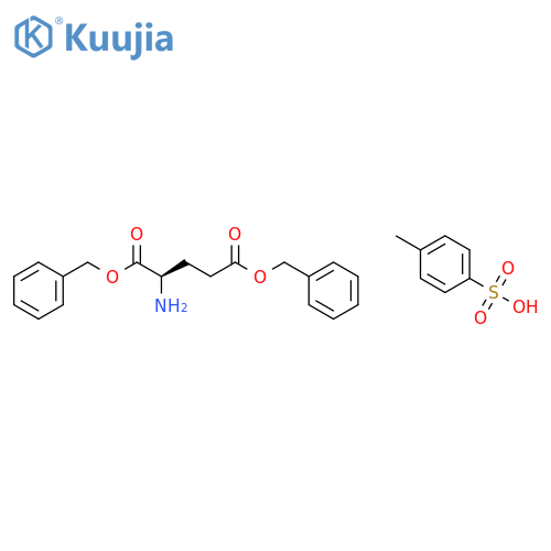 H-D-Glu(OBzl)-OBzl p-tosylate structure