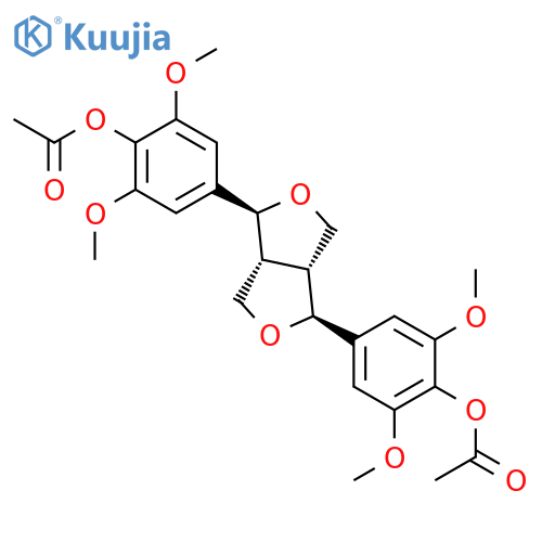 Syringaresinol diacetate structure