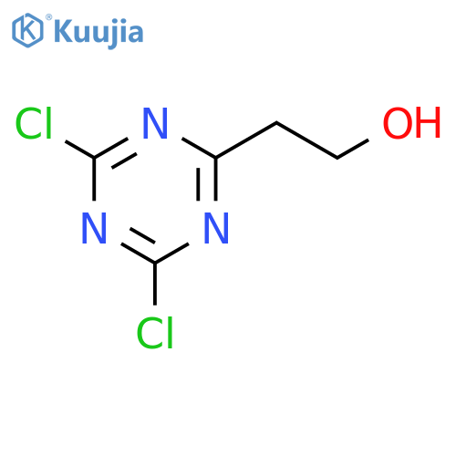 1,3,5-Triazine-2-ethanol, 4,6-dichloro- structure