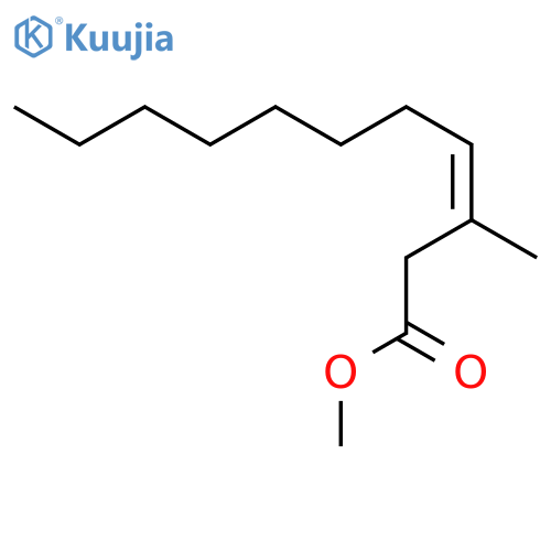 3-Undecenoic acid, 3-methyl-, methyl ester, (Z)- structure