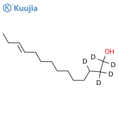 (11E)-Tetradecen-1-ol-d5 structure