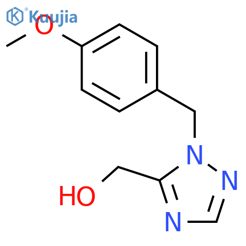 1-(4-Methoxybenzyl)-1H-1,2,4-triazol-5-ylmethanol structure