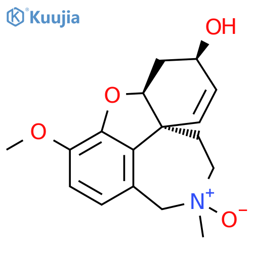 (4aS,6R,8aS)-4a,5,9,10,11,12-Hexahydro-3-methoxy-11-methyl-6H-benzofuro3a,3,2-ef2benzazepin-6-ol 11-oxide structure