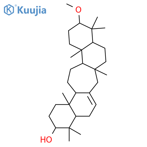 11-methoxy-4,4,7a,10,10,13a,15b-heptamethyl-2,3,4,4a,5,7,7a,8,9,9a,10,11,12,13,13a,13b,14,15,15a,15b-icosahydro-1h-cyclohepta[1,2-a:5,4-a']dinaphthalen-3-ol structure