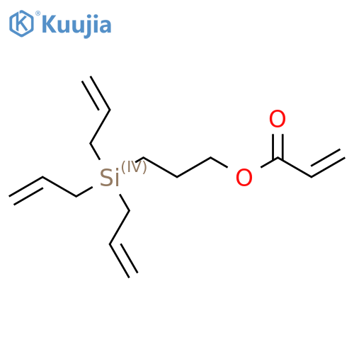 3-(Triallylsilyl)propyl Acrylate (stabilized with MEHQ) structure