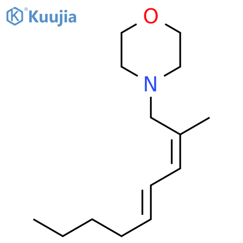 Morpholine, 4-[(2E,4E)-2-methyl-2,4-nonadien-1-yl]- structure