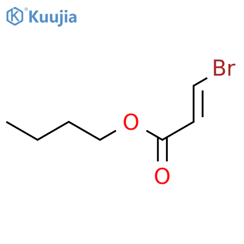 2-Propenoic acid, 3-bromo-, butyl ester, (2E)- structure