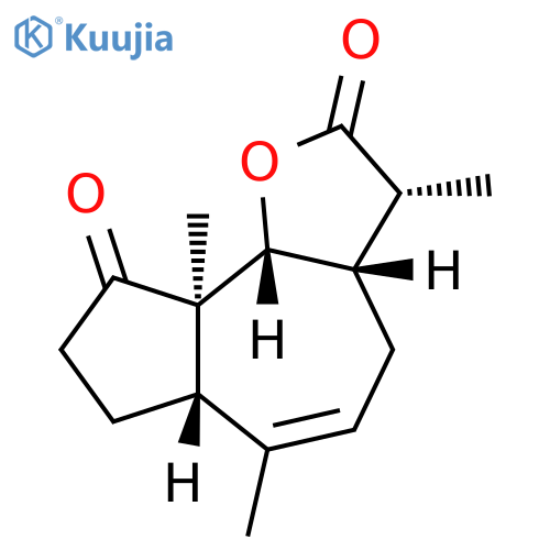 Azuleno[4,5-b]furan-2,9-dione, 3,3a,4,6a,7,8,9a,9b-octahydro-3,6,9a-trimethyl-, (3R,3aS,6aS,9aR,9bR)- structure