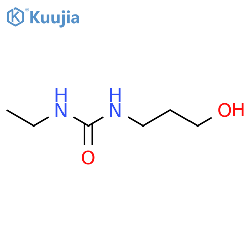 1-ethyl-3-(3-hydroxypropyl)urea structure