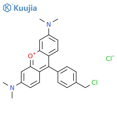 Xanthylium, 9-[4-(chloromethyl)phenyl]-3,6-bis(dimethylamino)-, chloride structure