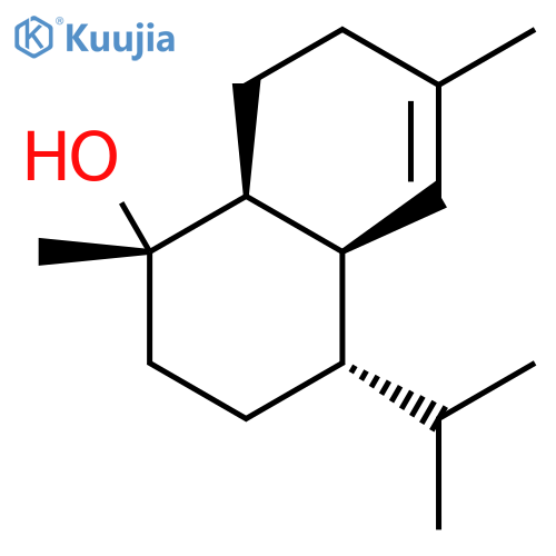 1-Naphthalenol,1,2,3,4,4a,7,8,8a-octahydro-1,6-dimethyl-4-(1-methylethyl)-, (1S,4S,4aR,8aS)- structure