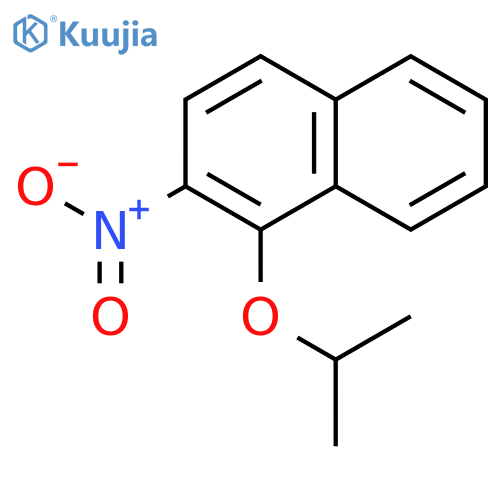 Naphthalene, 1-(1-methylethoxy)-2-nitro- structure