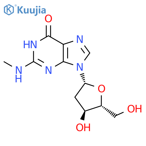 N2-Methyl-2’-deoxyguanosine structure