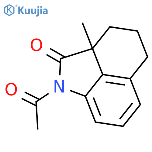 Benz[cd]indol-2(1H)-one, 1-acetyl-2a,3,4,5-tetrahydro-2a-methyl- structure