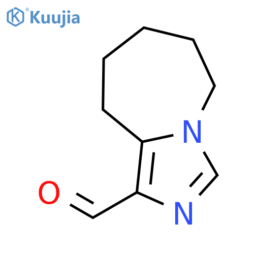 5H-Imidazo[1,5-a]azepine-1-carboxaldehyde, 6,7,8,9-tetrahydro- structure