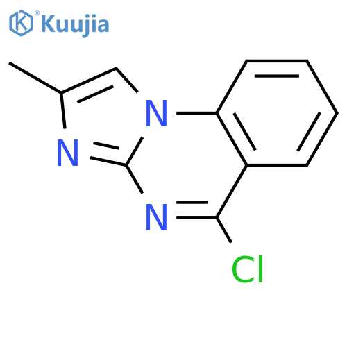 Imidazo[1,2-a]quinazoline, 5-chloro-2-methyl- structure