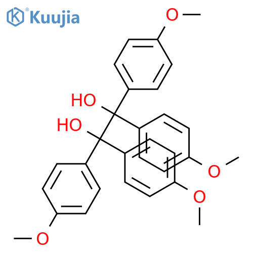 1,1,2,2-Tetrakis(4-methoxyphenyl)-1,2-ethanediol structure