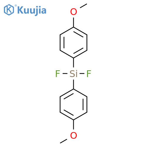SILANE, DIFLUOROBIS(4-METHOXYPHENYL)- structure