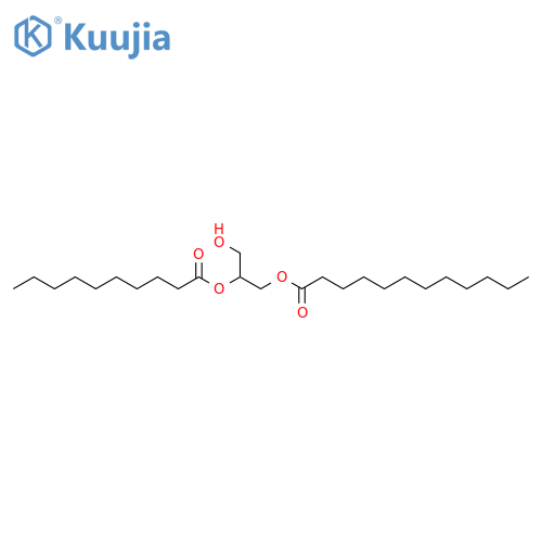 1-Laurin-2-Decanoin structure