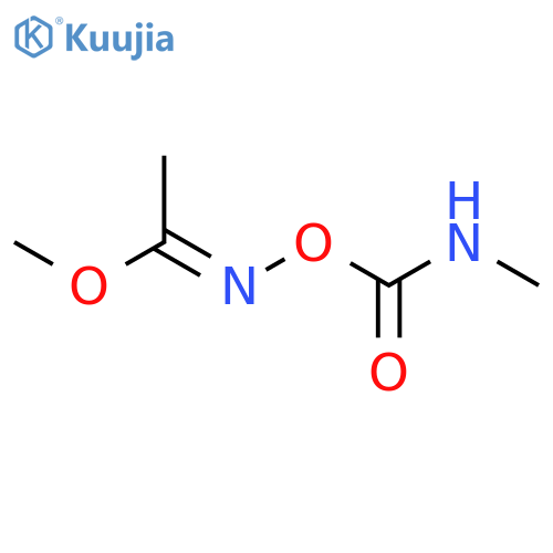 Ethanimidic acid, N-[[(methylamino)carbonyl]oxy]-, methyl ester, (E)- structure