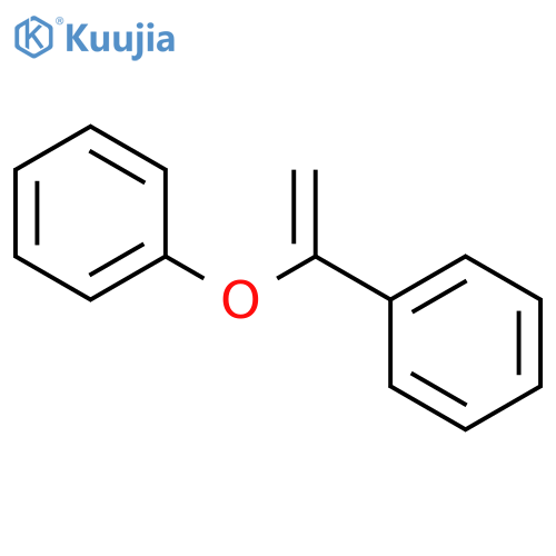 Benzene, (1-phenoxyethenyl)- structure