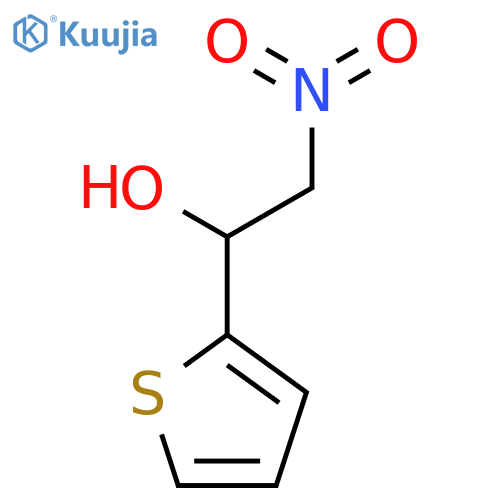 2-nitro-1-(thiophen-2-yl)ethanol structure