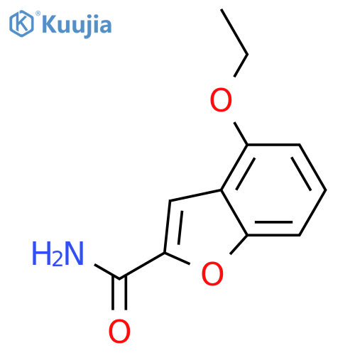 2-Benzofurancarboxamide,4-ethoxy-(9CI) structure