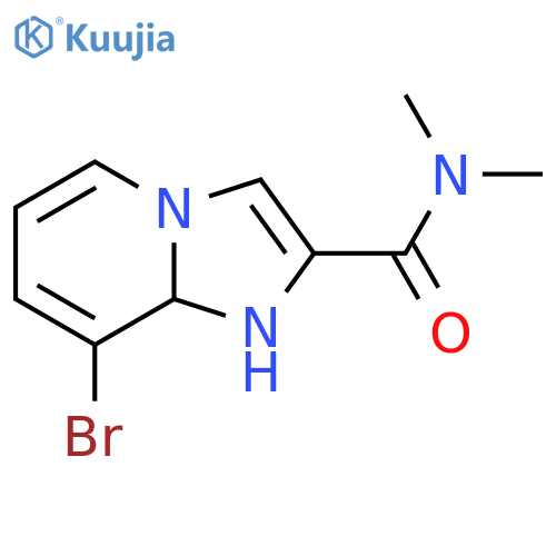 8-Bromo-N,N-dimethyl-1,8a-dihydroimidazo[1,2-a]pyridine-2-carboxamide structure