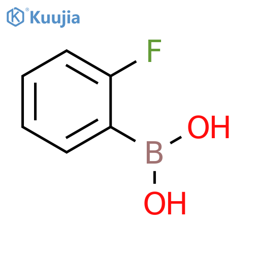 2-Fluorophenylboronic acid structure