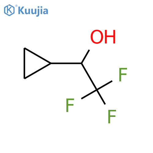 1-cyclopropyl-2,2,2-trifluoro-ethanol structure