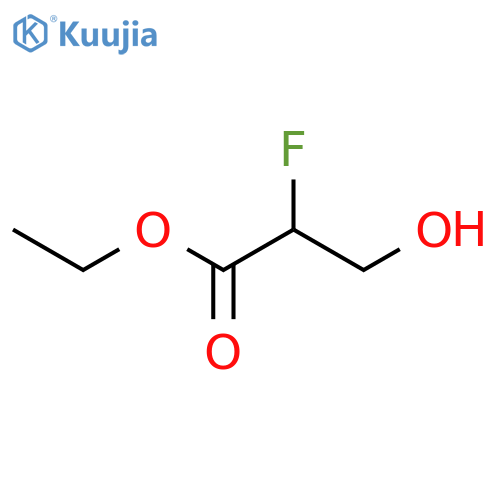 ethyl 2-fluoro-3-hydroxypropanoate structure