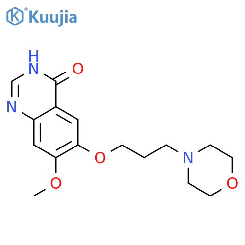 7-Methoxy-6-(3-morpholin-4-ylpropoxy)quinazolin-4(3H)-one structure