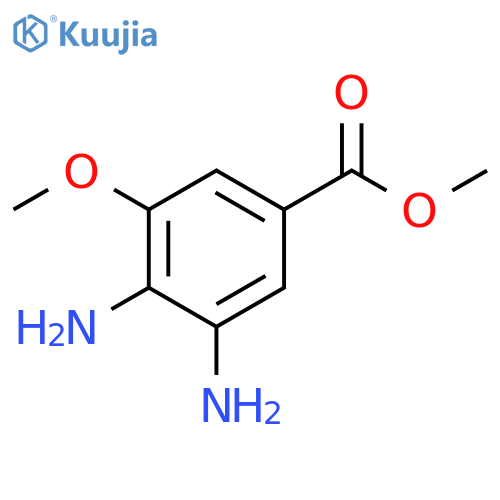 methyl 3,4-diamino-5-methoxybenzoate structure