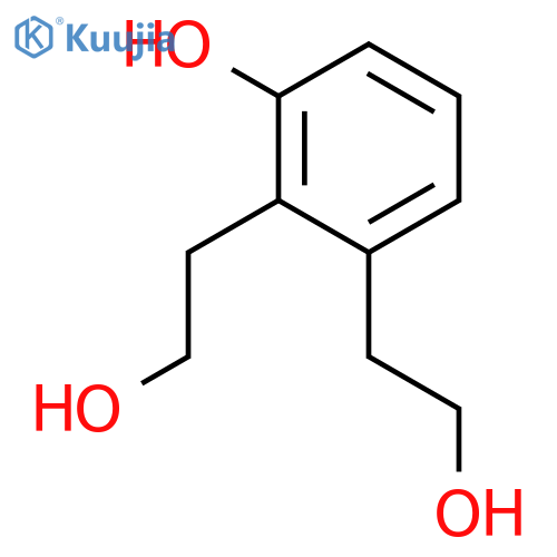 2,3-bis(2-hydroxyethyl)phenol structure