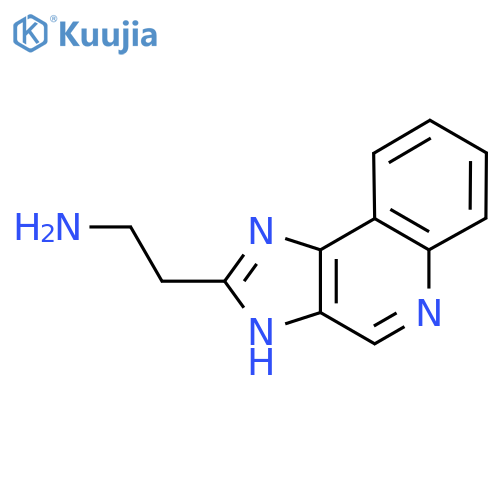 2-{3H-imidazo4,5-cquinolin-2-yl}ethan-1-amine structure
