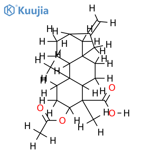 19-Carboxylic acid,3-Ac-16-Kaurene-3,19-diol structure