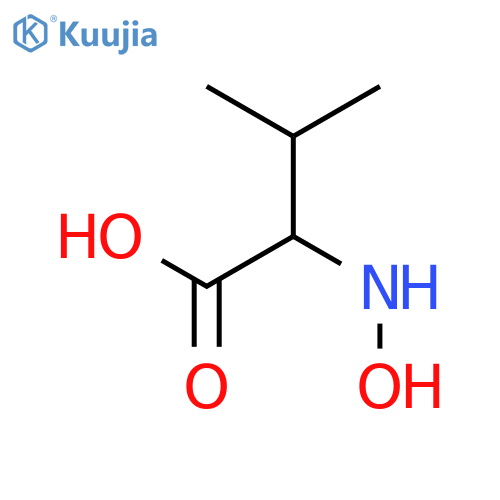 L-Valine, N-hydroxy- structure