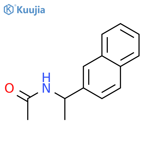 Acetamide, N-[(1R)-1-(2-naphthalenyl)ethyl]- structure