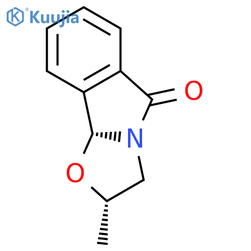 Oxazolo[2,3-a]isoindol-5(9bH)-one, 2,3-dihydro-2-methyl-, (2S-trans)- structure